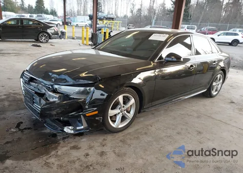 2019 Audi A4 45 Premium from USA, damaged, VIN WAUDNAF46KA035249